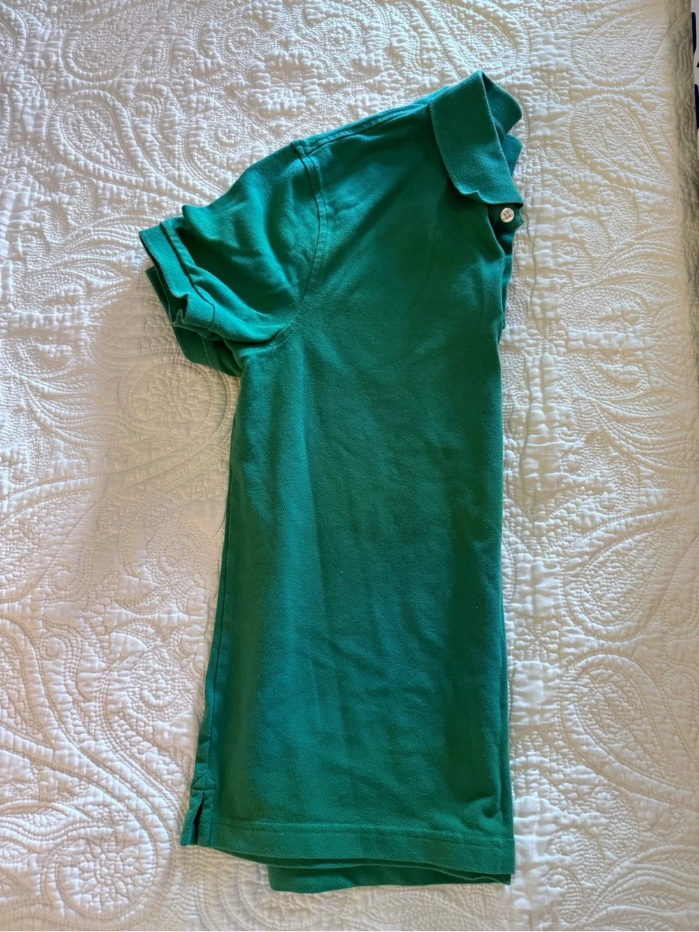 J. Crew Green Mens Polo Shirt